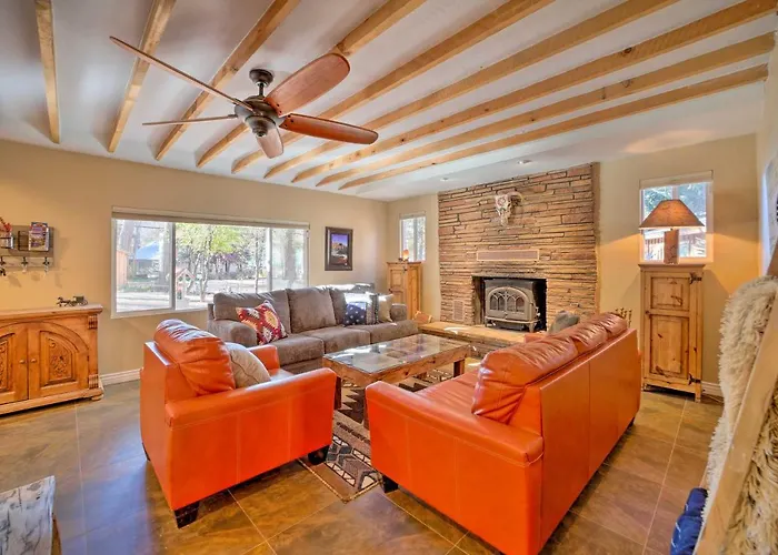 Patio And Fenced Yard Cozy Payson Cabin Retreat *