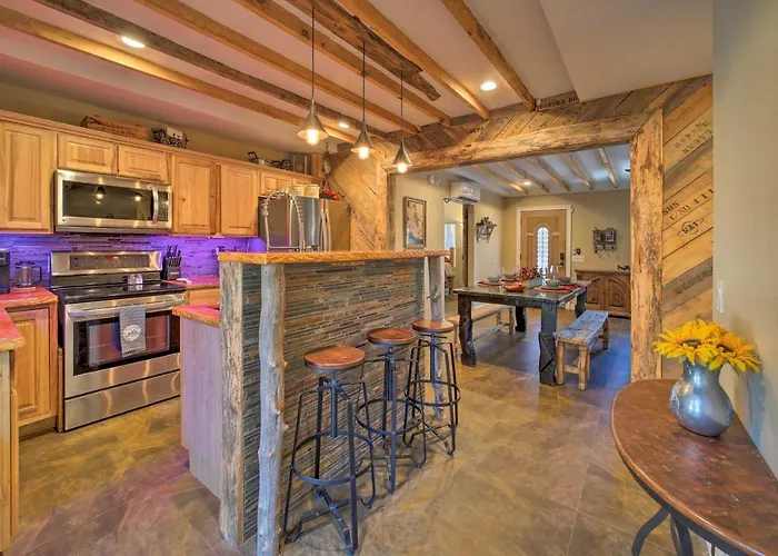Patio And Fenced Yard Cozy Payson Cabin Retreat *