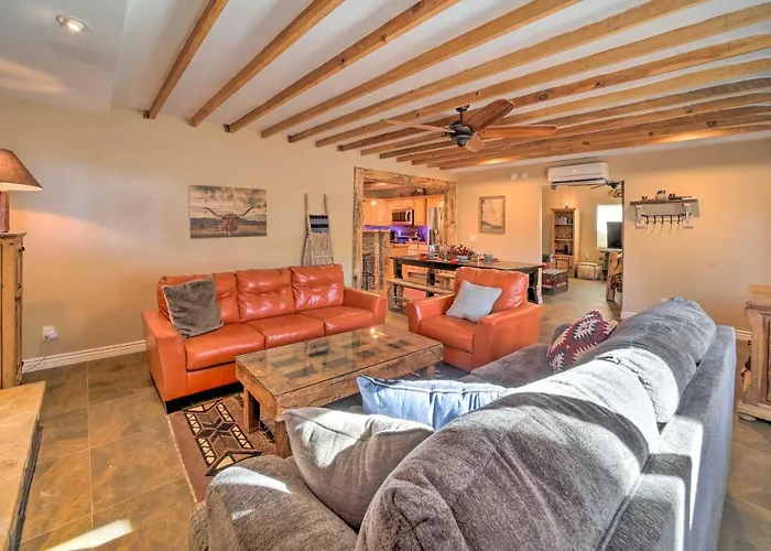 Patio And Fenced Yard Cozy Payson Cabin Retreat Payson