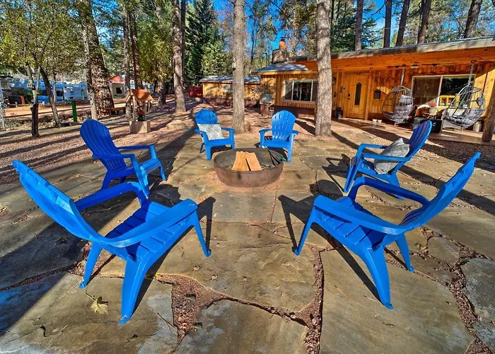 Patio And Fenced Yard Cozy Payson Cabin Retreat * Payson
